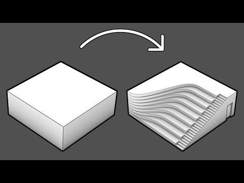 Rhino Tutorial I Multi-Use Stepped Pavilion
