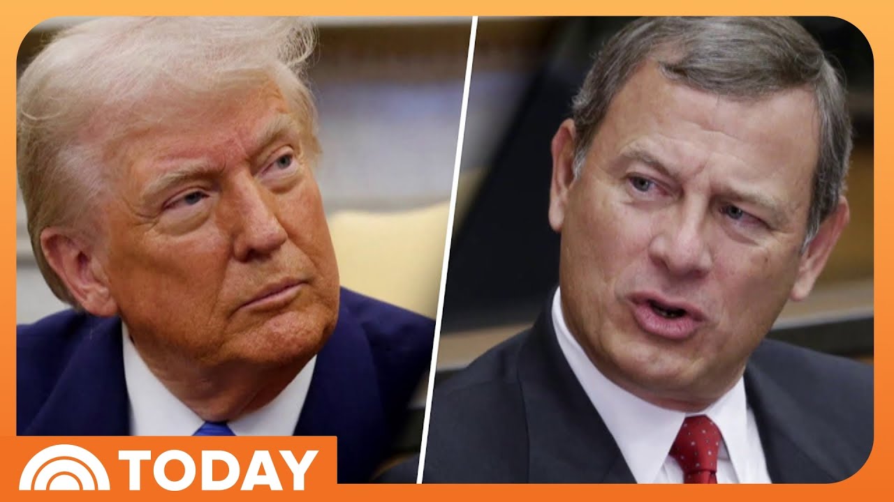 Trump responds to chief justice's rebuke over call to impeach judge