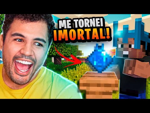 ENCONTREI A ARMADURA IMORTAL! - MINECRAFT S02 #59