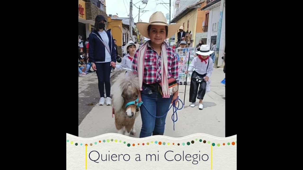 Desfile quiero a mi colegio