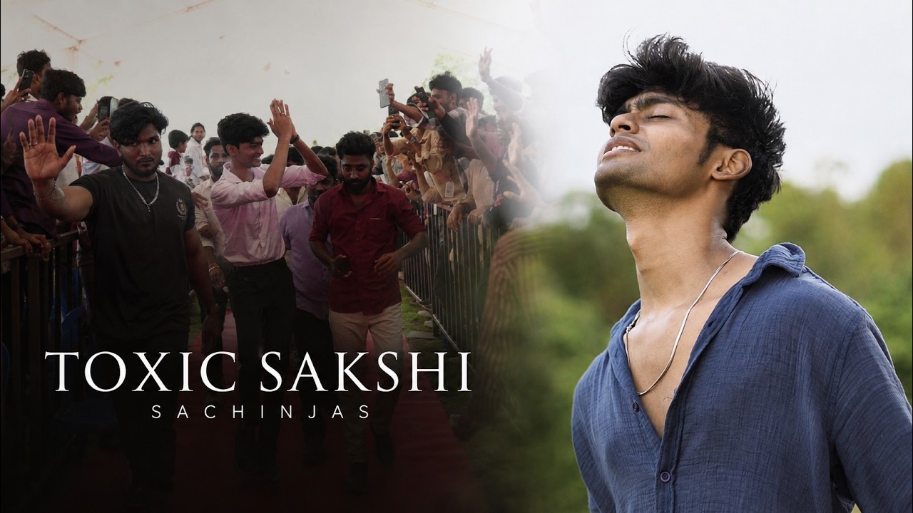 Toxic Sakshi💔Official Music Video | Tamil Indie Pop | SachinJAS