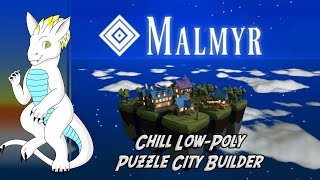 Chill Low-Poly Puzzle City Builder - Let's Try - Malmyr