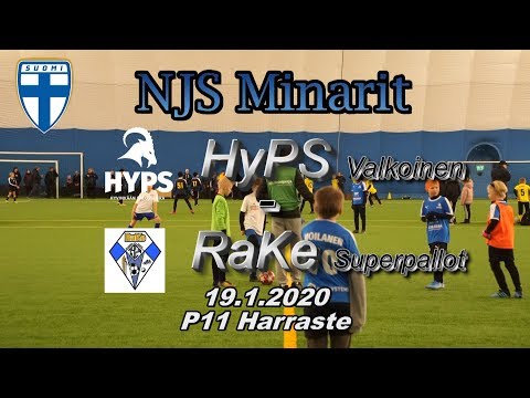 NJS Minarit P11 HyPS Valkoinen vs RaKe Superpallot 19.1.2020
