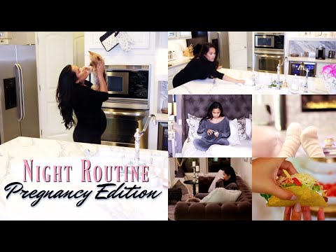 Night Time Routine Pregnancy Edition! MissLizHeart Video