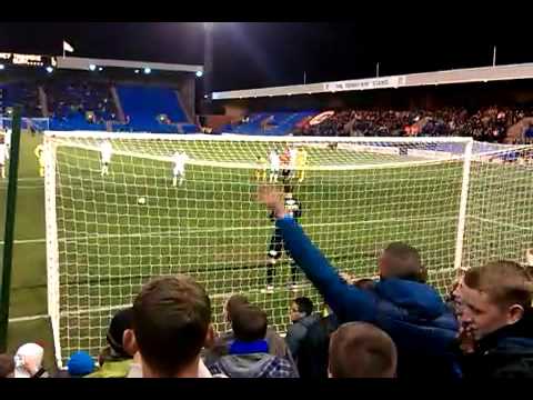 Andy Robinson penalty vs Bury  (Tranmere Rovers)