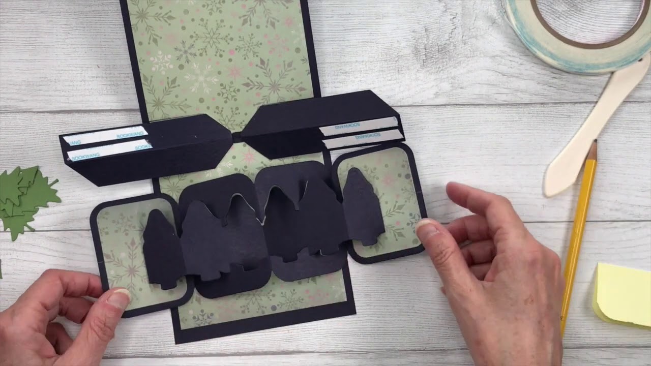 kerstboom twistpanel workshop