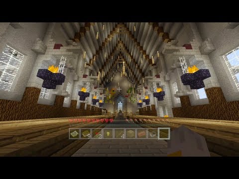 Minecraft Xbox - Harry Potter Adventure Map - Arriving At Hogwarts - Part 2