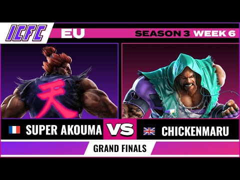 Super Akouma (Akuma) vs Chickenmaru (Marduk): Grand Finals ICFC Tekken 7 EU Season 3 Week 6
