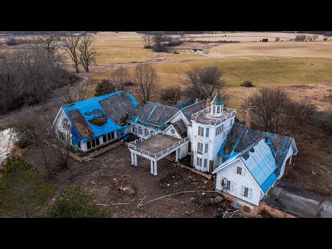 Abandoned $20M Mansion - Horizon Farm in Barrington Hills