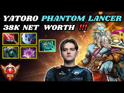 🔥 YATORO Phantom Lancer Hard Carry Highlights 🔥 Grandmaster Tier YATOROGOD - Dota 2