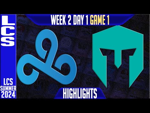 C9 vs IMT Highlights Game 1 | LCS W2D1 Summer 2024 |Cloud9 vs Immortals Week 2 Day 1
