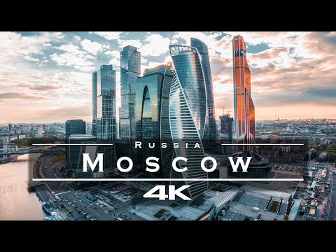 Moscow, Russia ???????? - by drone [4K]