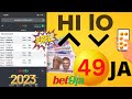 Bet9ja 49ja Free Trick On HILO 2023 Working 99 8