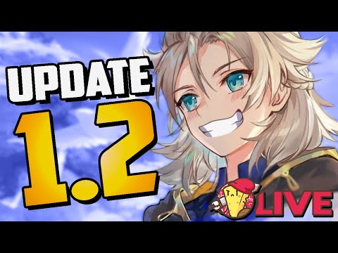 NEW update 1.2 - Exploring Dragonspine REACTION and NEW Domain Gameplay (Genshin Impact)
