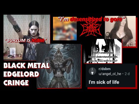 BLACK METAL EDGELORDS - Trve Kvlt Kringe