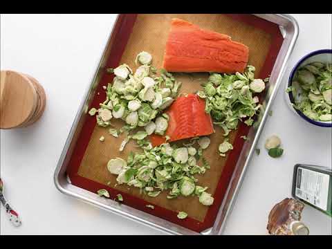 Sheet Pan Maple Mustard Salmon