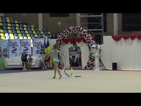 Țîntea Luana  ACS Ritmic Aly Gym Braşov  ROU  Children 2013 A2013 R2  Arad Trophy 01 10 2022