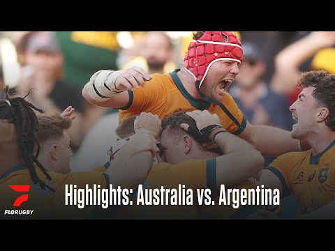 ONE FOR THE AGES: Australia vs. Argentina Rugby Highlights | Rugby Championship Round 3