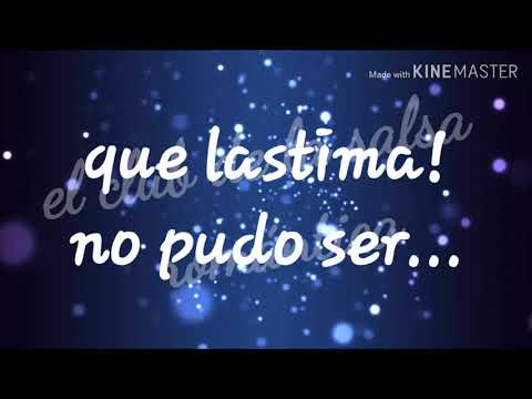 Que lastima - isla bonita