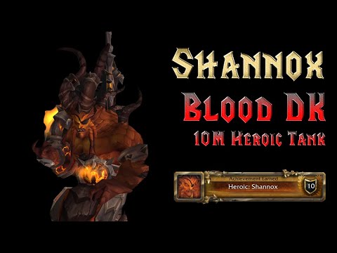 Heroic Shannox - Firelands 10m - Blood Tank Guide - Ledge Cheese Strategy - Easy Heroic Boss
