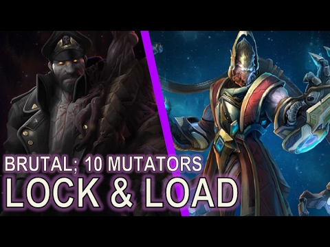 Starcraft 2 Brutal Custom Mutation: Lock & Load with 10 mutators!