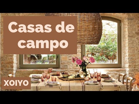 Diseño y decoración de interiores | Casas de campo | Ideas para decoración | 2019 |