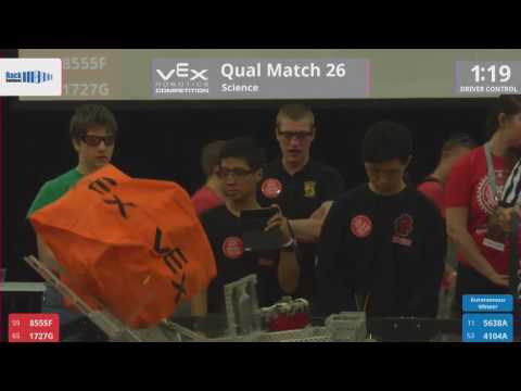 2017 VRC Sci Q26 - 8555F 1727G vs 5638A 4104A - 11 to 40