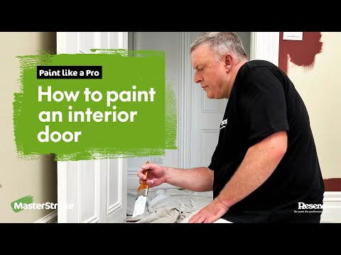 Paint like a Pro - How to paint an interior door