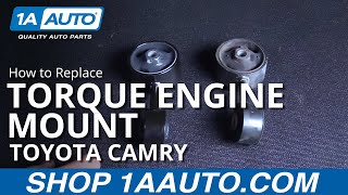 How to Replace Front Engine Mount 97-01 Toyota Camry