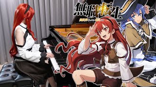 【Relax & Study Music】 Mushoku Tensei: Jobless Reincarnation Piano Medley | Piano no Uta | Ru's Piano