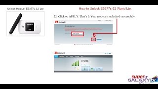how to unlock huawei E5377  e5330 pocket wifi
