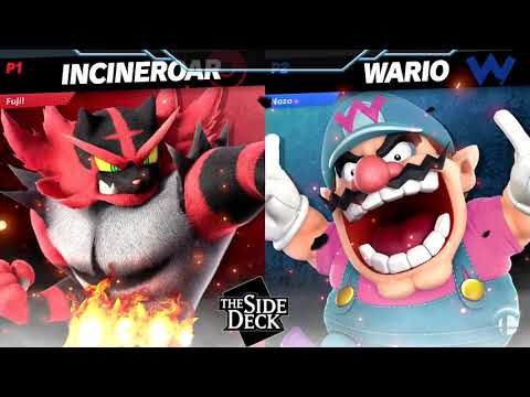 The Side Deck #29 - Fuji (Inceneroar) Vs. Nozomi (Wario) - SSBU Winners