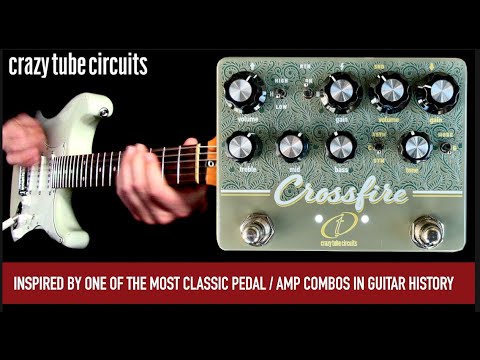 Crazy Tube Circuits Crossfire Overdrive Pedal - Blackface and enhanced TS combo image 5