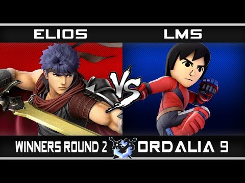 Ordalia 9 Winners Round 2: Elios (Ike) vs LMS (Mii Brawler)