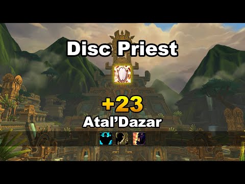 +23 Atal'Dazar | Disc Priest 10.2 Dragonflight