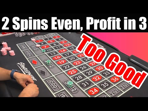 Even in 2 Spins Profit in 3 with This Roulette System