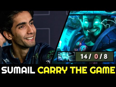 SUMAIL Carry the Game with Unkillable Storm Spirit 7.28 Dota 2