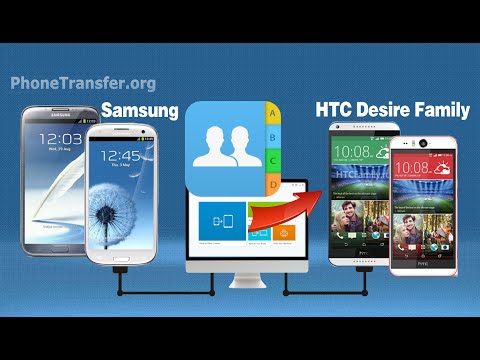 How to Sync Contacts from Samsung Phone to HTC Desire Eye, Copy Samsung Contacts to HTC Desire 820