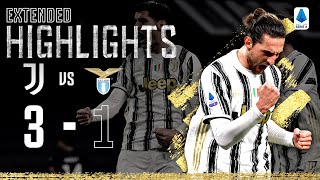 ملخص مباراة : يوفنتوس 3 × 1 لاتسيو ( الجولة 26 للدوري الإيطالي )