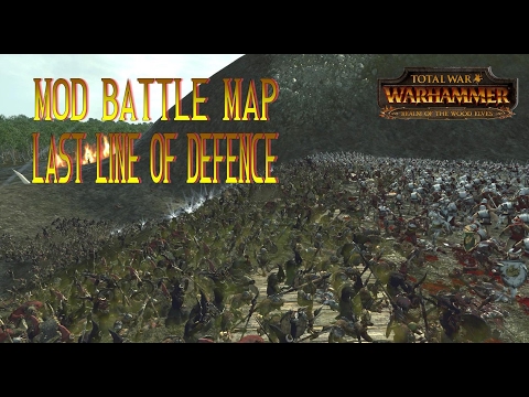 (BATTLE MAP) Last Line of Defence | Total War Warhammer