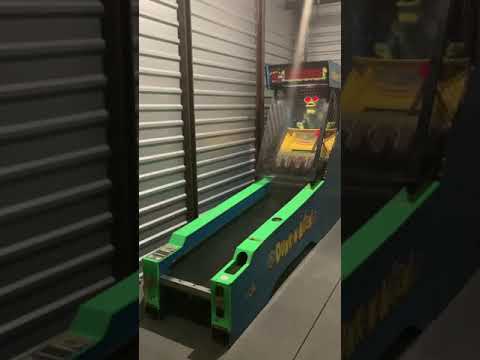 Dunk N’ Alien ICE Skee Ball Alley Roller Arcade Game