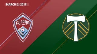 HIGHLIGHTS: Colorado Rapids vs. Portland Timbers | March 2, 2019