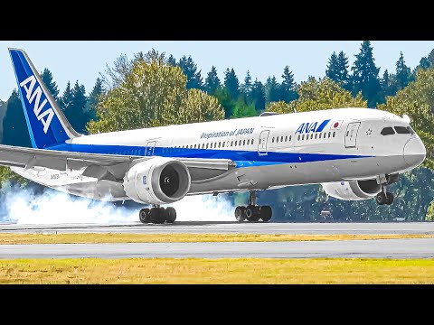 ✈️ 30 MINS of AIRSIDE TAKEOFFS & LANDINGS 🇺🇸 Seattle-Tacoma International Airport Plane Spotting