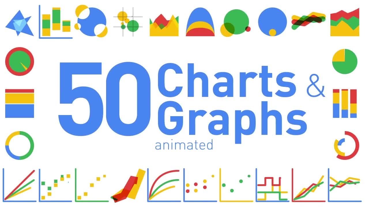 Animated Charts and Graphs After Effects Templates