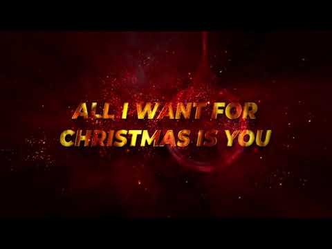 Lyric video All I Want for Christmas - Chuggaboom