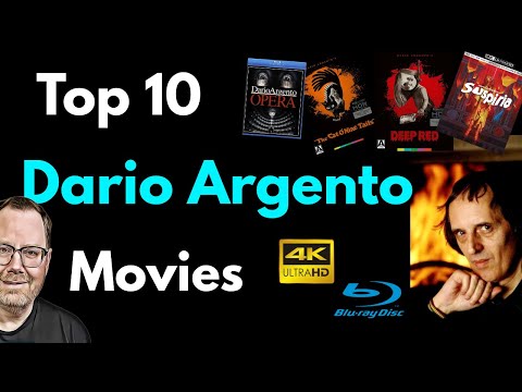 Top 10 Dario Argento Movies on Physical Media | Argento for Newbies