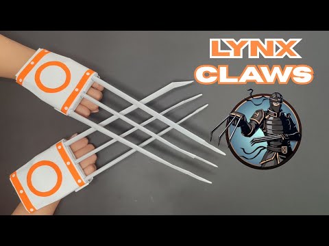 DIY PAPER LYNX CLAWS || How to Make LYNX CLAWS from Paper - Shadow Fight 2
