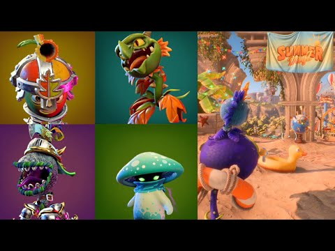 Summer Dayz 2020 NEW PRIZE MAP (Legendary Costume) - Plants vs Zombies Battle For Neighborville