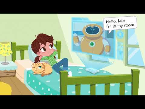 Let's Smile 2 Unit 4 Story -  Where are you?