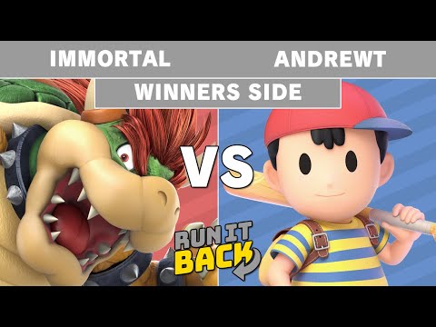 Run It Back - Immortal (Bowser) vs AndrewT (Ness) Winners Side - Smash Ultimate Singles
